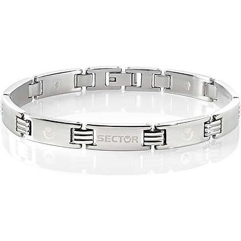 Bracciale hot sale acciaio sector